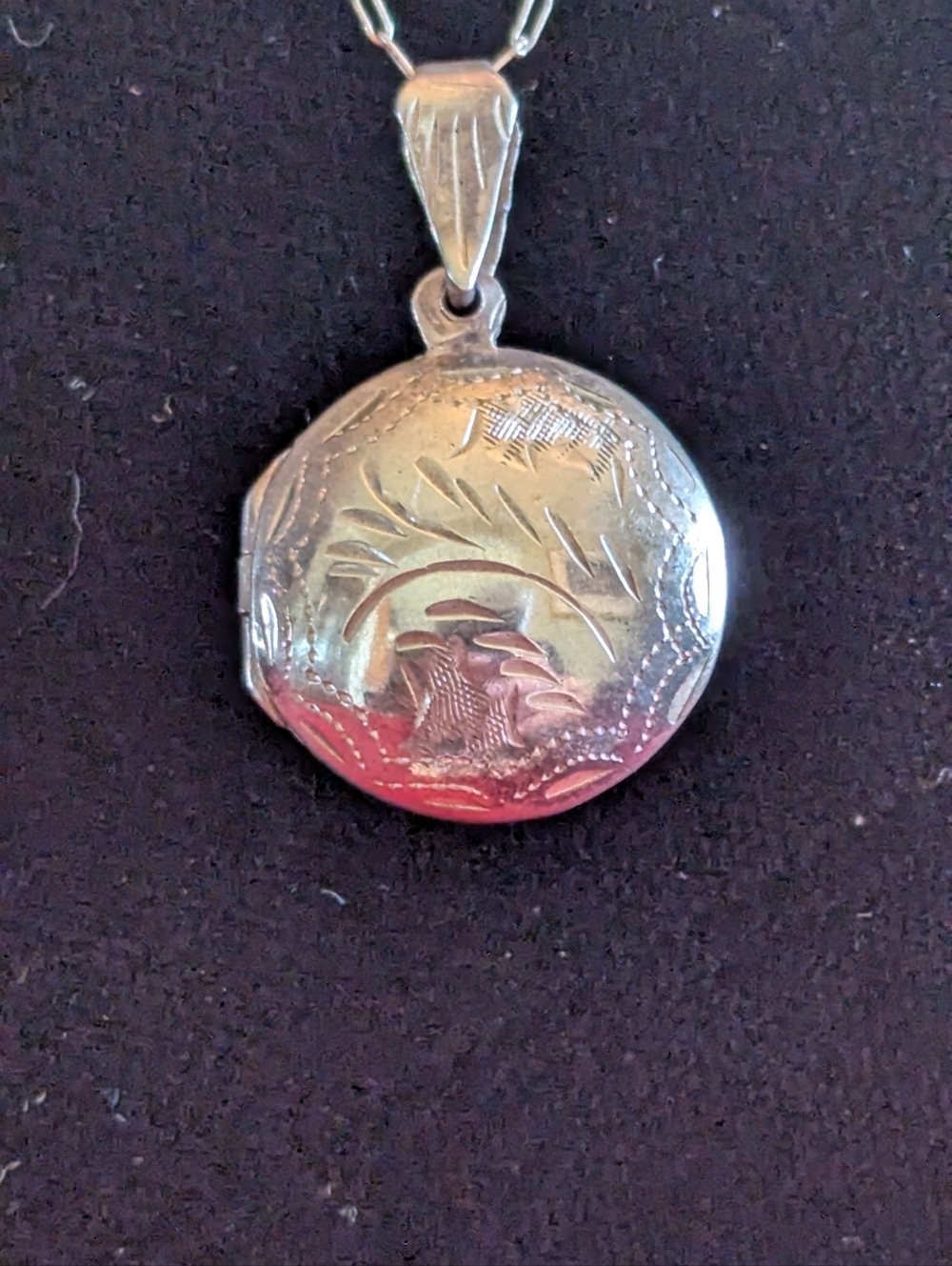 Sterling silver locket